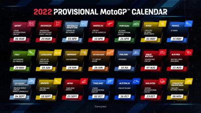 Provisional 22 Motogp Calendar Revealed Motogp