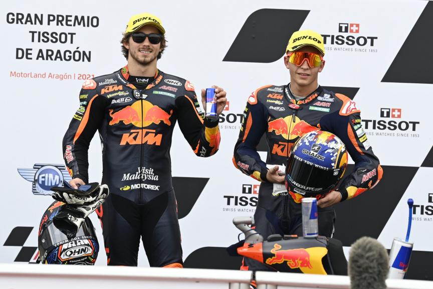 Raul Fernandez, Remy Gardner, Red Bull KTM Ajo_2021