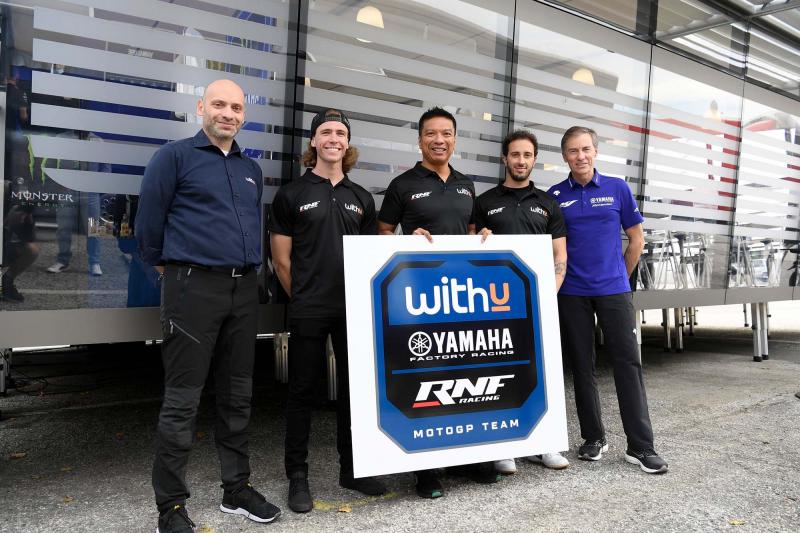Yamaha與 WithU RNF MotoGP™ Team簽署 2022 年合約6661