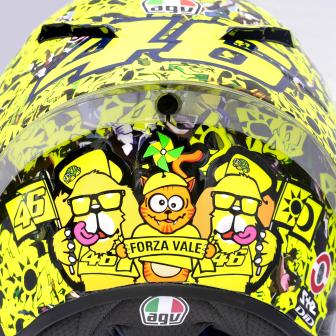 In photos: Rossi's final home race helmet design