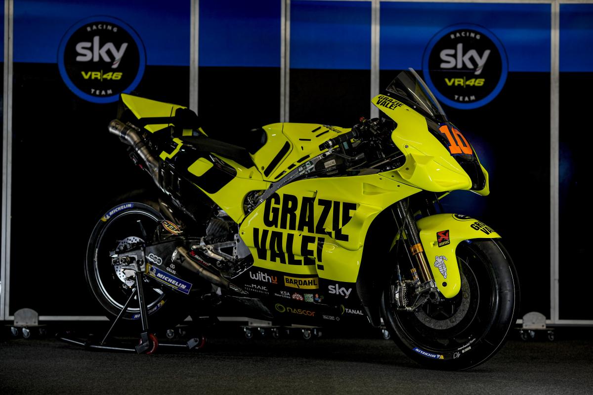 Grazie Vale: SKY VR46 unveil special Misano livery | MotoGP™