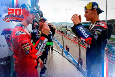 Das MotoGP™-Paddock gratuliert dem neuen Champion