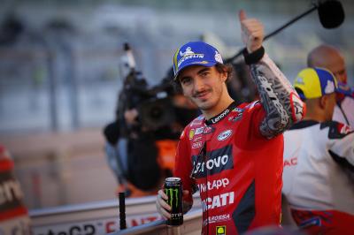 Bagnaia ready for battle after fantastic five in a row