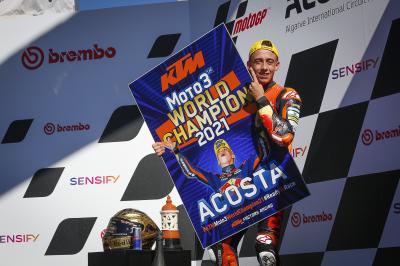 ¿Qué piensan en MotoGP™ del campeón Acosta?