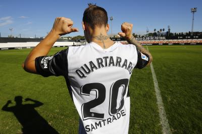 Valencia CF welcome Quartararo and Arbolino to training