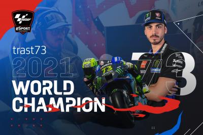 Trast73 conquista su tercer título MotoGP™ eSport