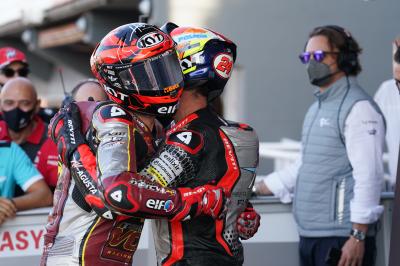 Moto2™: Corsi beendet neunjährigen Wartezeit auf die Pole