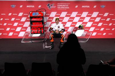 Moto2™ : Le Champion 2021 en conférence de presse