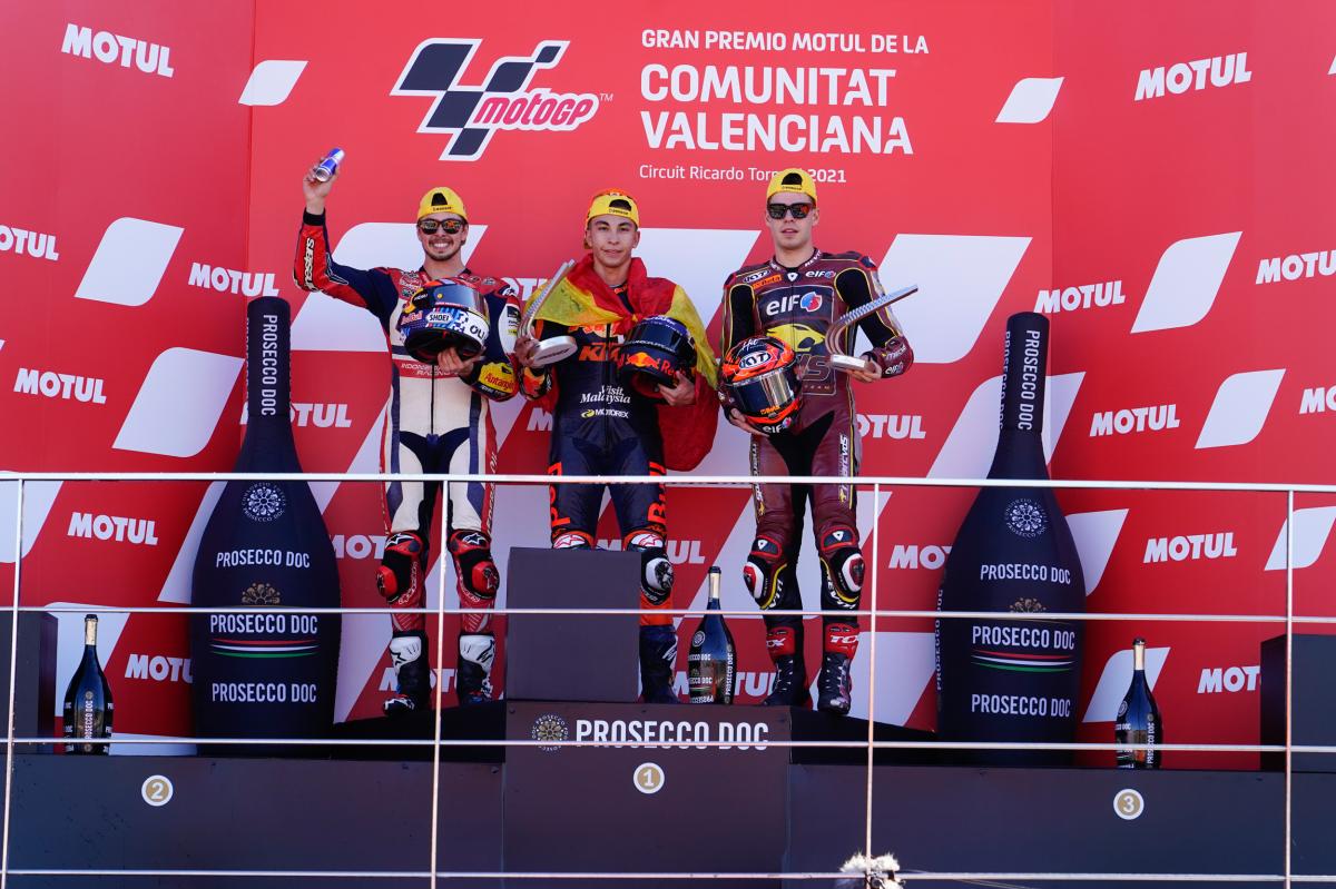 Moto2™: La top 3 stila un bilancio sull'ultima gara del ...