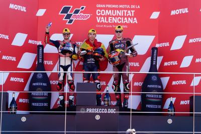 Moto2™ rostrum round up: Fernandez, Di Gianntonio, Fernandez