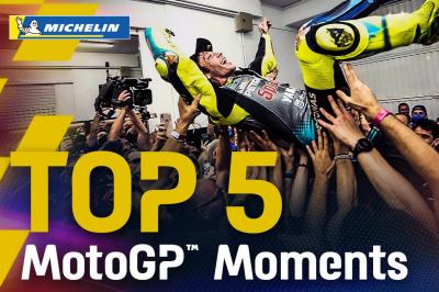 Top 5 MotoGP™ Moments | 2021 #ValenciaGP