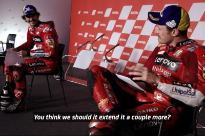 UNSEEN: Ducati celebrate historic podium lock-out
