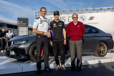 Fastest qualifier: Quartararo wins coveted BMW M Award