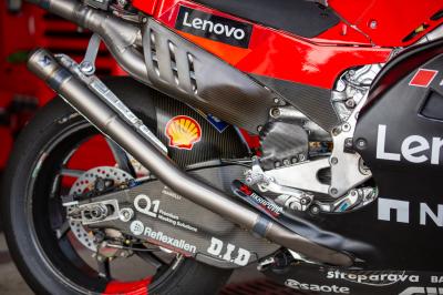 Ducati's "didgeridoo" among their Jerez tech innovations