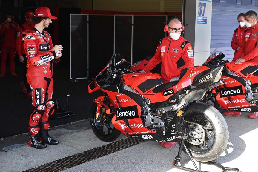Francesco Bagnaia, Ducati Lenovo Team, Jerez MotoGP™ Official Test