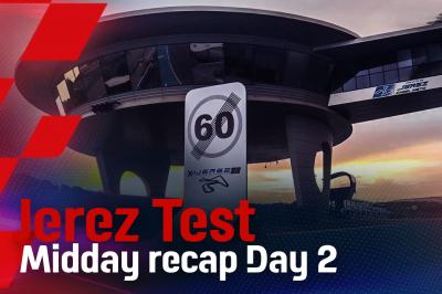 LIVE: Midday recap of the Jerez Test | Day 2