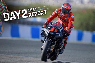 Bagnaia catapulta a Ducati en el cierre de un Test crucial
