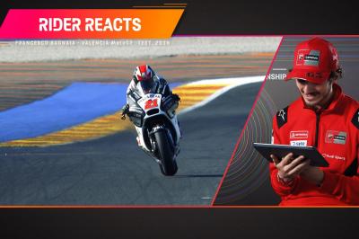 Rider Reacts: L’esordio di Bagnaia con la MotoGP™ di Aspar