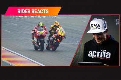 RIDER REACTS: Aleix Espargaro und sein erstes MotoGP™-Podium