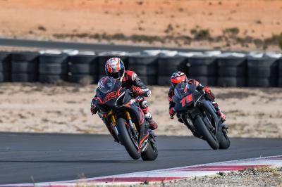 Rins, Martin, Acosta and Arenas ramp up 2022 preparations