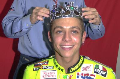 20 años del primer título de Rossi en categoría reina