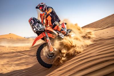 Petrucci exceeds expectations in maiden Dakar Rally