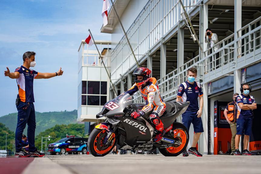 Marc Marquez, Repsol Honda Team, Mandalika MotoGP™ Official Test