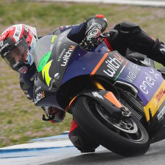 Canepa quickest on rain-hit Day 2 for MotoE™