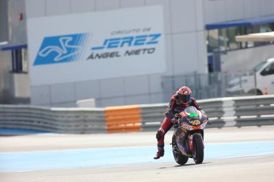Torres il migliore nel mercoledì di Jerez, Aegerter davanti