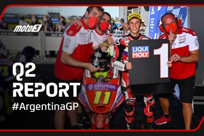 Moto3™ : García décroche la deuxième pole de sa carrière