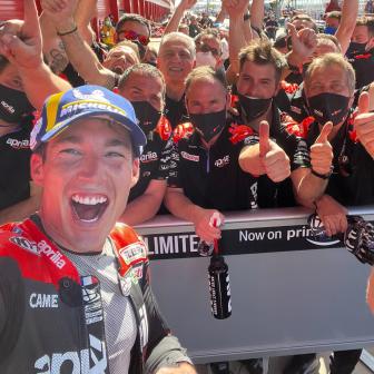 Social media reacts to Aleix Espargaro's dream win