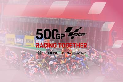 #GP500: La MotoGP™ celebra 500 Gran Premi #RacingTogether