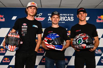 Hometown heroes: Moto2™'s US stars react to Friday's action