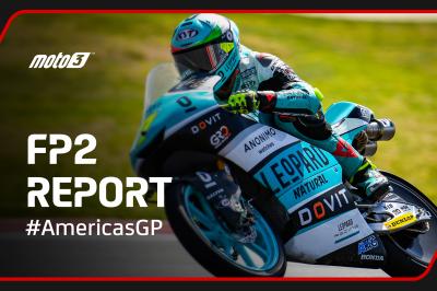 Moto3™ - Austin : Foggia riposte en FP2
