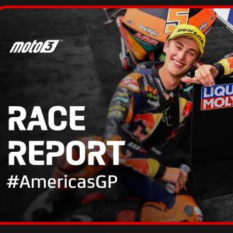 Masia wins a Moto3™ classic in COTA