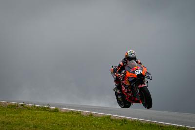 What are MotoGP™ riders' thoughts on a wet day in Portimao?