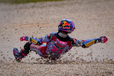 Bastianini talks the crash that cost him the title lead