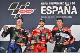 Francesco Bagnaia, Fabio Quartararo, Aleix Espargaro, Gran Premio Red Bull de España 