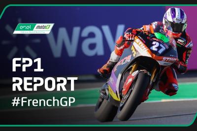 Pons duo locks out top two in MotoE™ FP1 in France