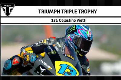 Vietti lidera la carrera por el Triumph Triple Trophy