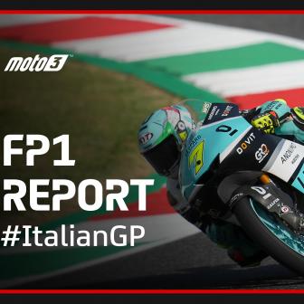  Moto3™ FP1: Foggia schnellster auf heimischem Boden