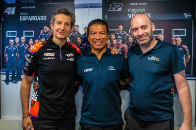  El WithU RNF MotoGP™ Team contará con dos Aprilia para 2023