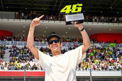 Number 46 retired from MotoGP™ at Mugello