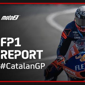 Canet melesat ke posisi teratas di Moto2™ FP1