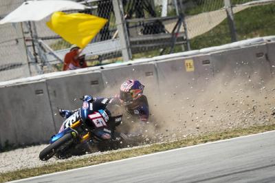 Le moment où Roberts laisse échapper la victoire...