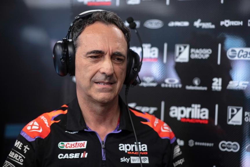 Romano Albesiano, Aprilia Racing