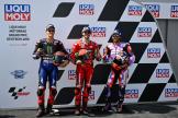 Francesco Bagnaia, Fabio Quartararo, Johann Zarco, Liqui Moly Motorrad Grand Prix Deutschland 
