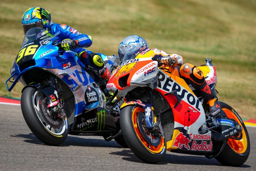 Joan Mir, Pol Espargaro, Liqui Moly Motorrad Grand Prix Deutschland 