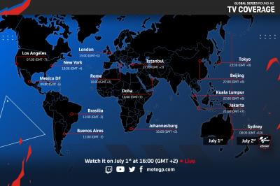 Dove vedere il 2° Round della MotoGP™ eSport Global Series