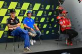 Fabio Quartararo, Alex Rins, Francesco Bagnaia, Monster Energy British Grand Prix 